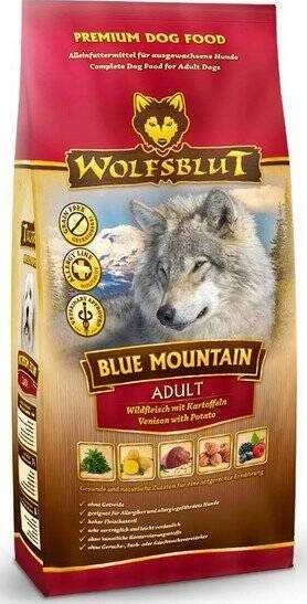 Wolfsblut - Šunų ėdalas - Mėlyna Mountain suaugusioms katėms - 12,5kg. - hipoalerginis