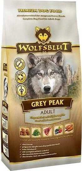 Šunų Maistas - WOLFSBLUT Pilkas Peak Goat Sausas Maistas 12.5kg Be Glitimo