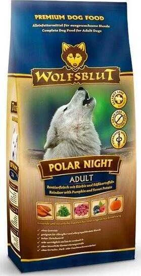 Šunų Maistas - WOLFSBLUT Polar Night Elnių Sausas 12.5kg 24% Baltymų Be Glitimo