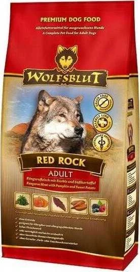 Šunų Maistas - WOLFSBLUT Raudona Rock Kangaroo Sausas 12.5kg Be Grūdų