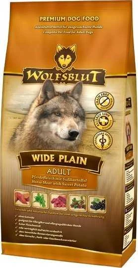 WOLFSBLUT Wide Plain Horse – sausas Maistas šunims – 12,5kg