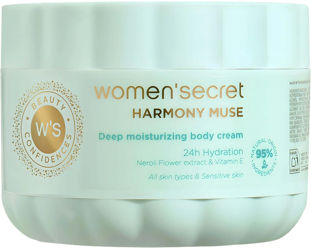 „Women'Secret Harmony Muse“ drėkinamasis kūno kremas, 250 ml