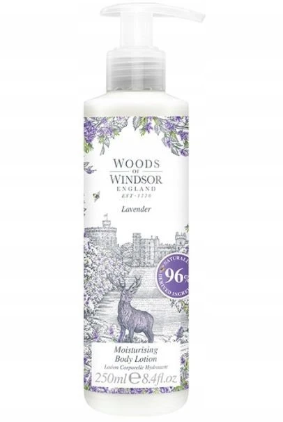 Woods Of Windsor Lavender Moisturized Losjonas kūnui, 250 ml