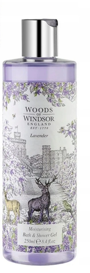 Woods Of Windsor „Windsor Lavender Moisturizes“ dušo želė visiems odos tipams, 250 ml