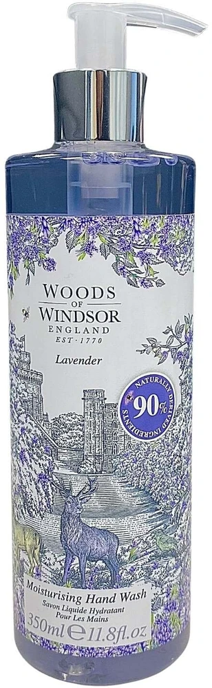 „Woods Of Windsor“ levandų valomasis skystas muilas rankoms, 350 ml