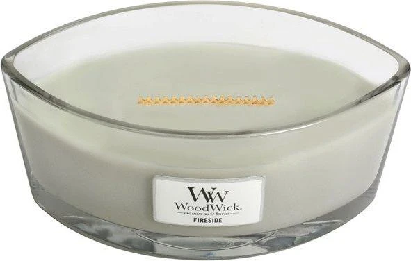 WoodWick Aromatinė žvakė (Fireside), 453,6 g
