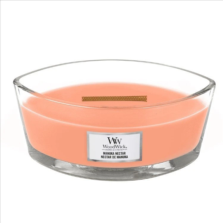 WoodWick Aromatinė žvakė (Manuka Nectar), 453,6 g