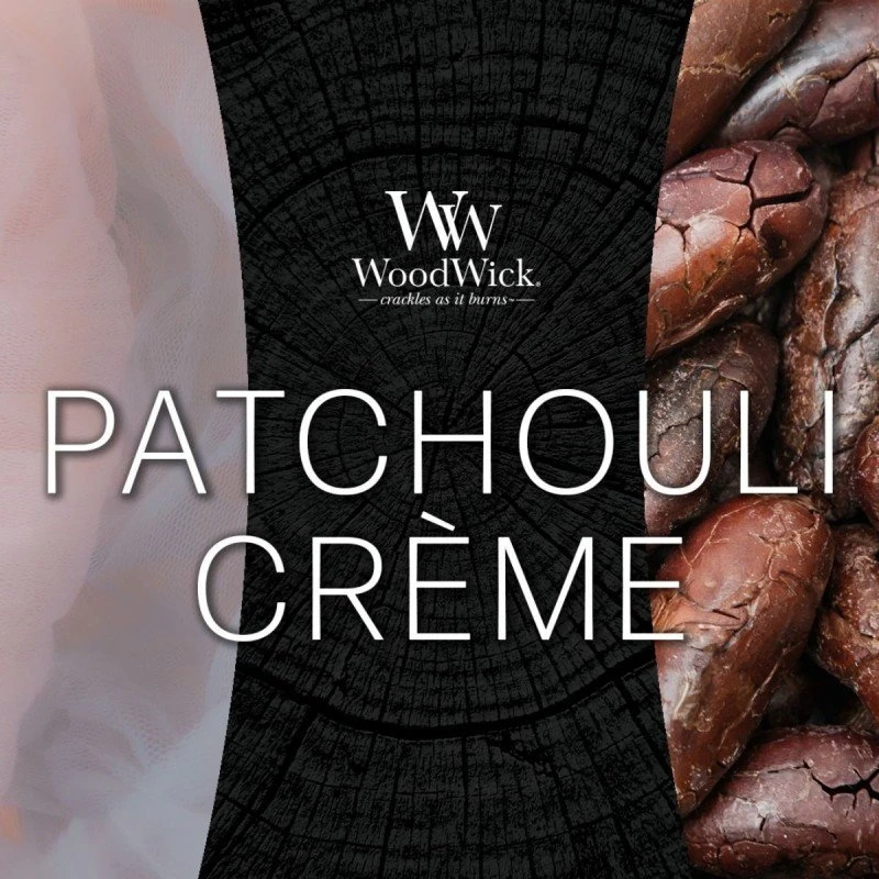 WoodWick pačiulių kremas 610 g