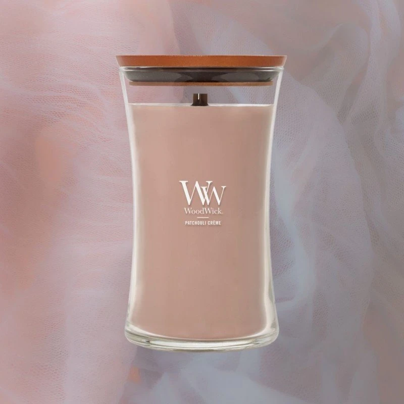 WoodWick pačiulių kremas 610 g