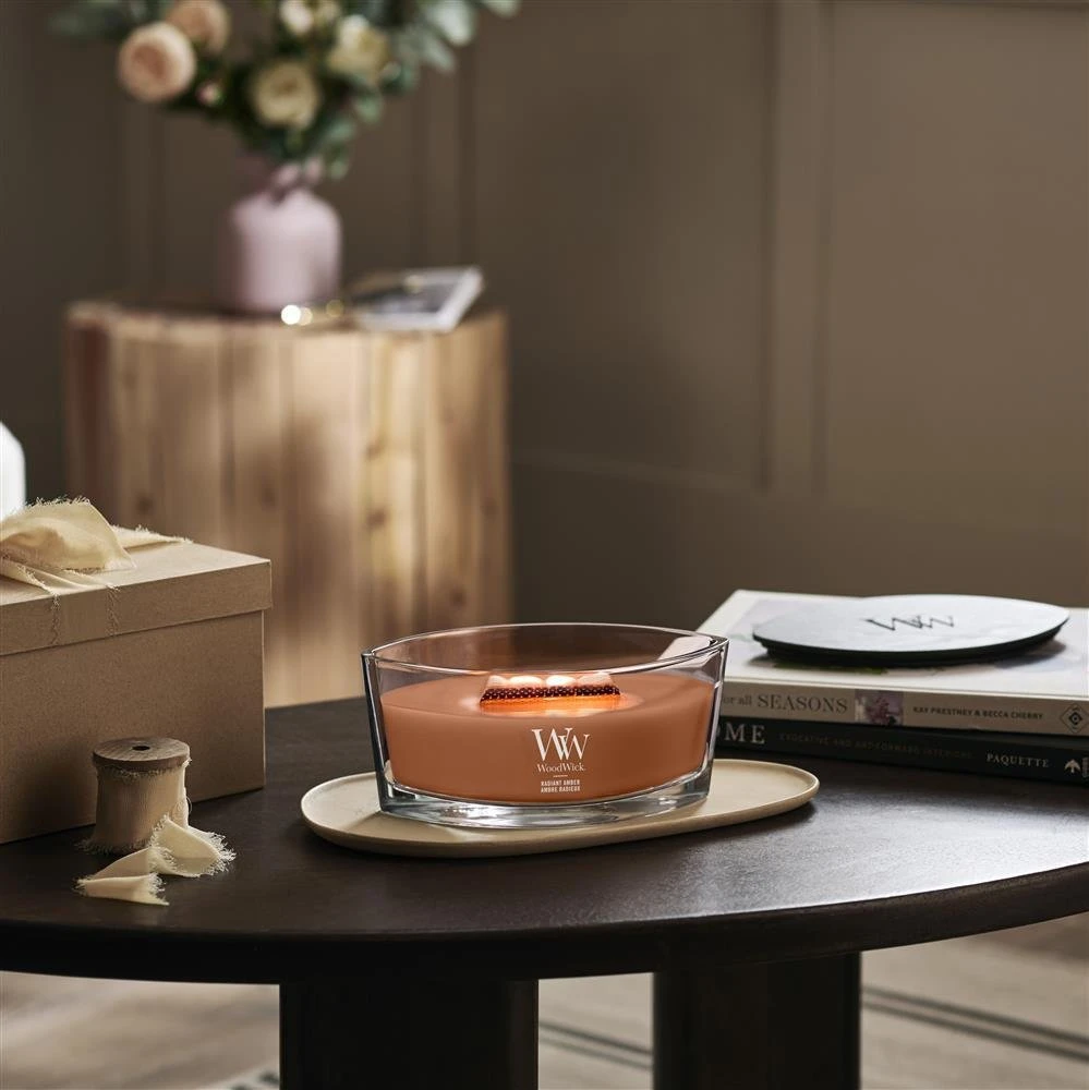 Woodwick Spinduliuojantis gintaras