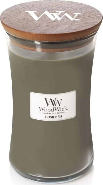 WoodWick Aromatinė žvakė (Frasier Fir), 609,5 g