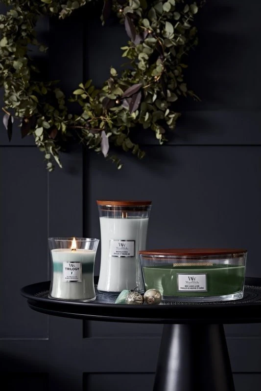 WoodWick Aromatinė žvakė (Magnolia Birch), 85 g