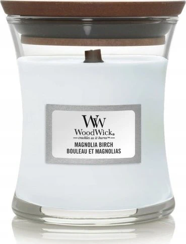 WoodWick Aromatinė žvakė (Magnolia Birch), 85 g