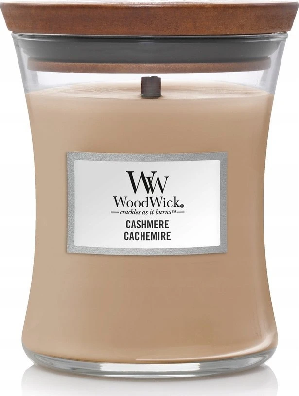 WooodWick Aromatinė žvakė (Cashmere), 275 g