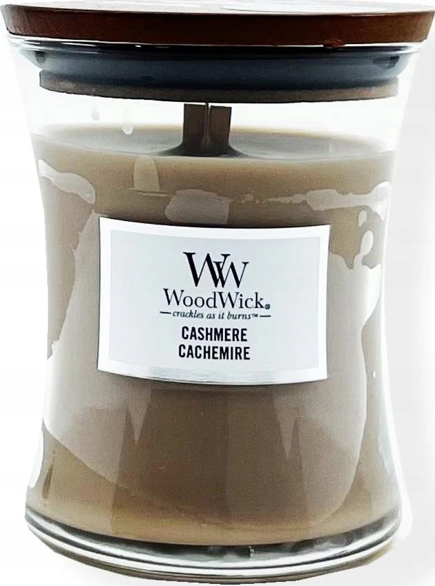 WooodWick Aromatinė žvakė (Cashmere), 275 g