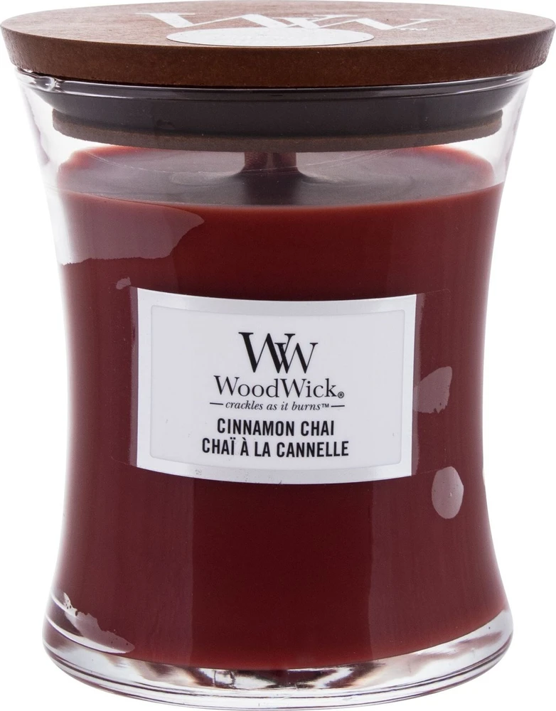 WoodWick Aromatinė žvakė (Cinammon chai), 275 g