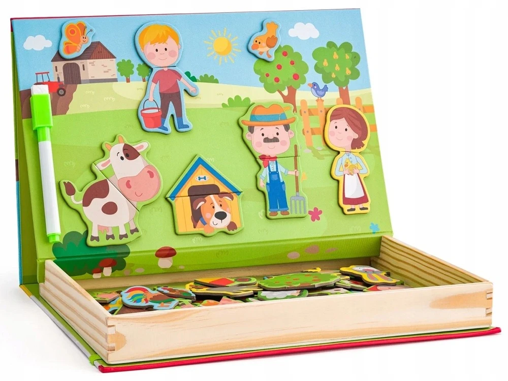 WOODYLAND Pud.su magnet.kształt.Farma 92150 21508