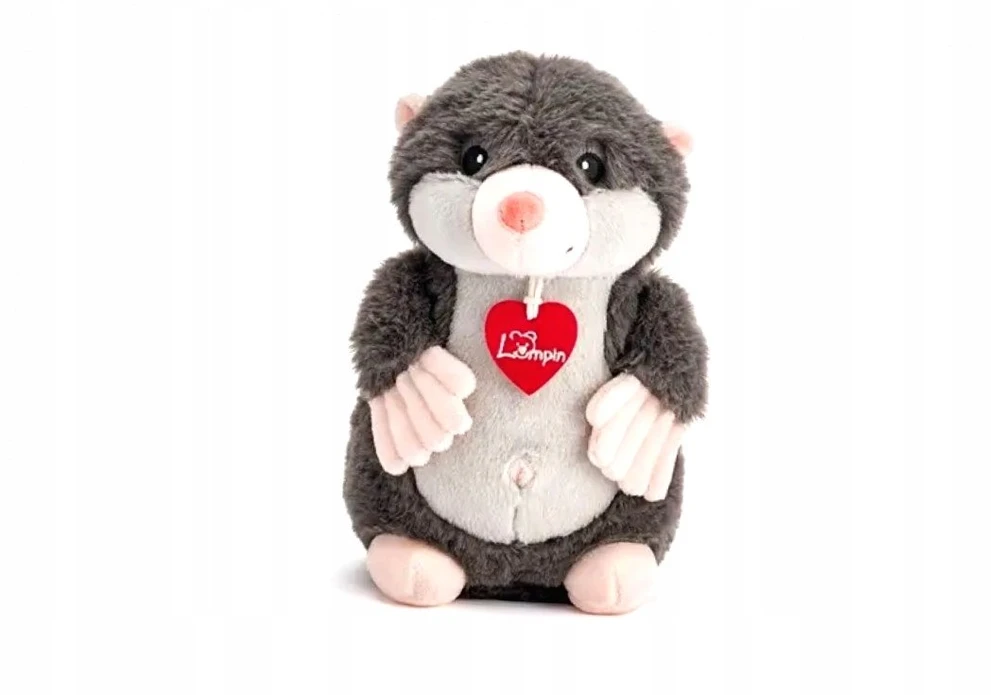 WOODYLAND LUMPIN Krecik Piotru pilka 25cm 42381