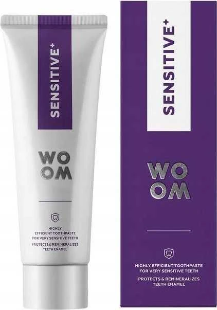 Woom Sensitive+ subtili dantų pasta jautriems dantims 75ml