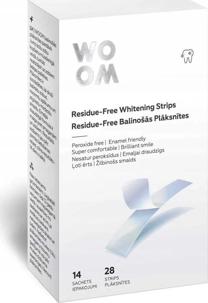 Woom WOOM BALINIMO JUOSTOS 28 vnt. (14 dienų)