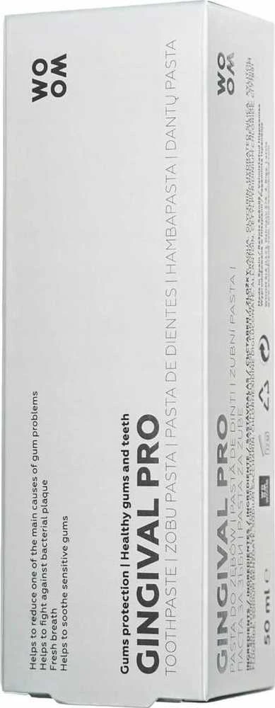 Woom Gingival Pro Dantų pasta dantų pasta, apsauganti dantenas 50ml