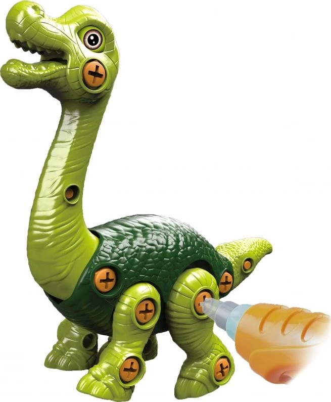 Woopie Konstrukcinis rinkinys – Brachiosaurus dinozauras su gręžtuvu 31 vnt.