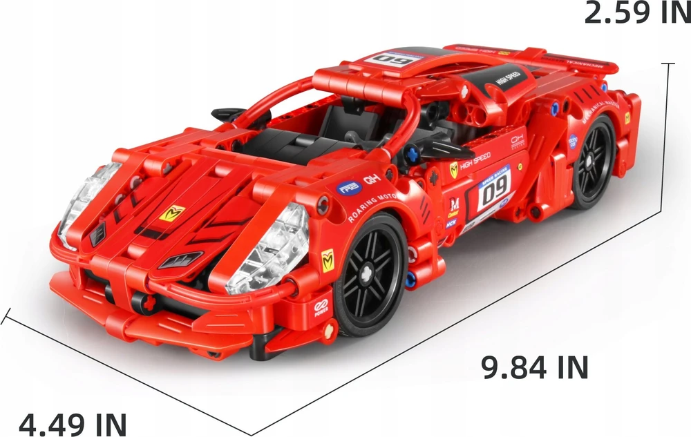 Woopie IM.MASTER super auto raudona 437el 5809 40219
