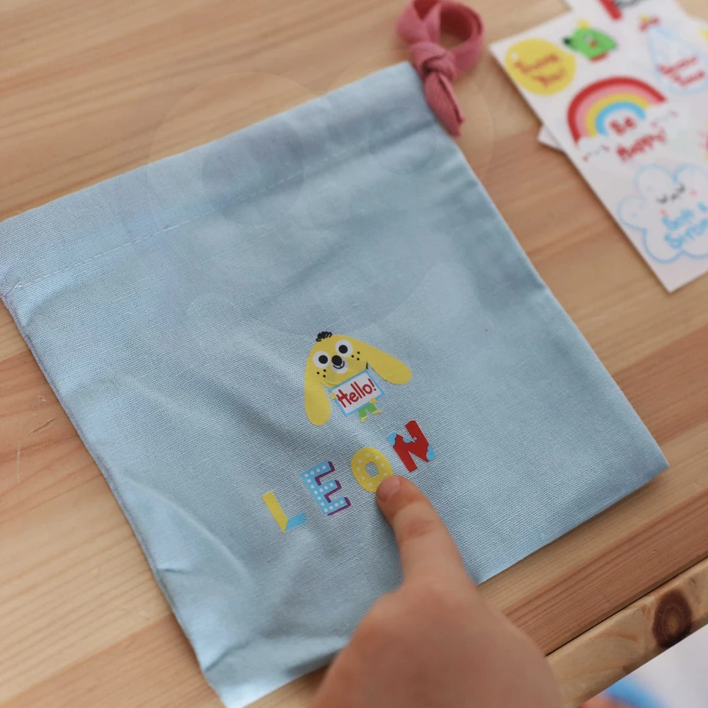 Woopie Artfun WOOPIE Kūdikių kūrybinis rinkinys, Magiška rankinė su lipdukais (109 vnt.)