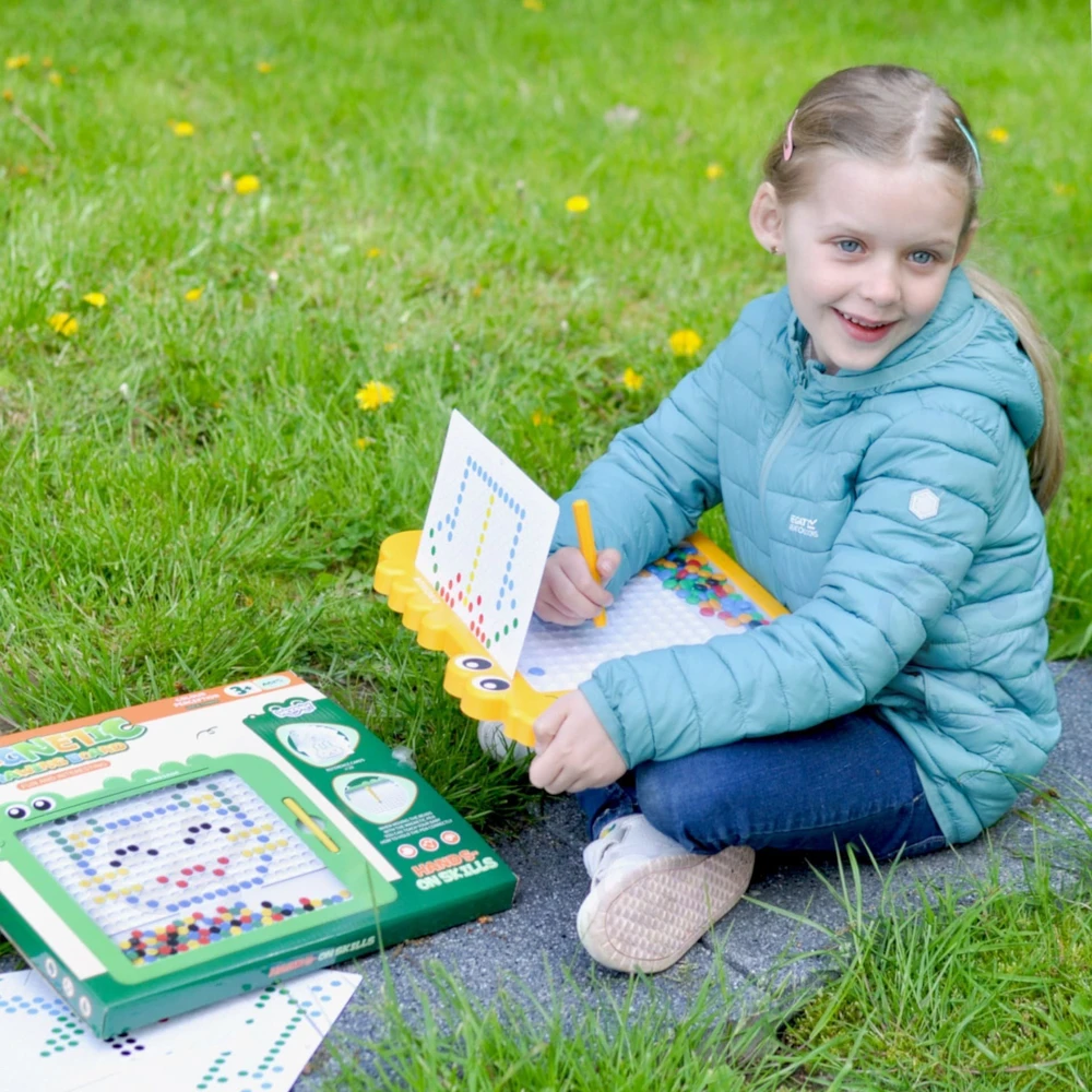 Woopie magnetinė lenta vaikams Montessori Magpad dinozauras