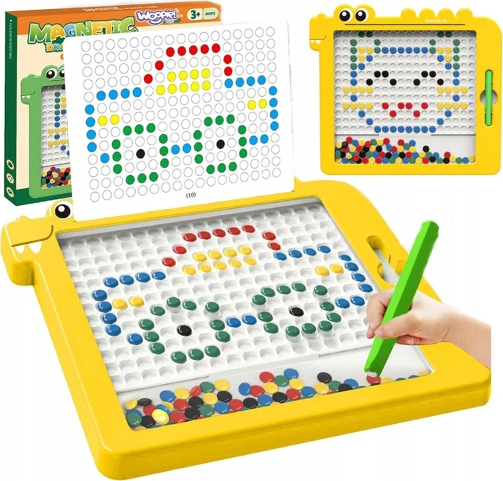 Woopie magnetinė lenta vaikams Montessori Magpad dinozauras