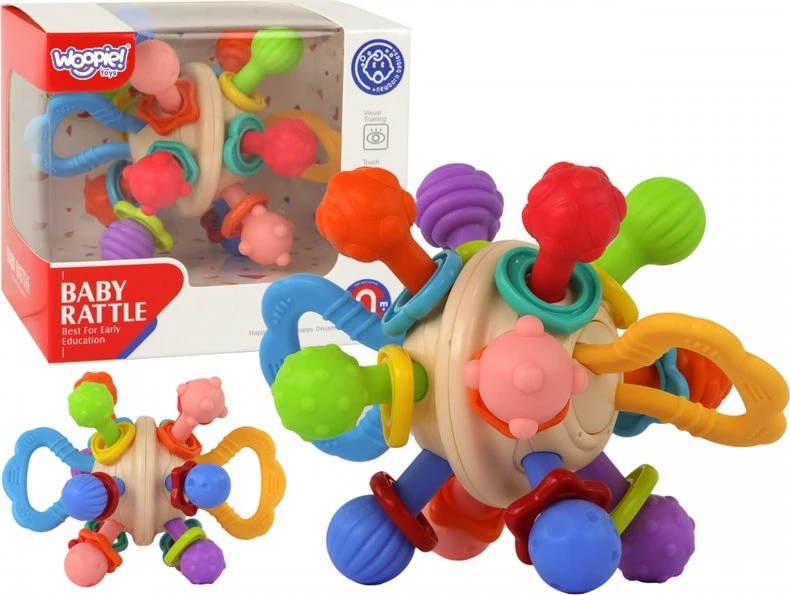 Woopie Baby Woopie kūdikio spalvingas smėlis suformuota žiurkė