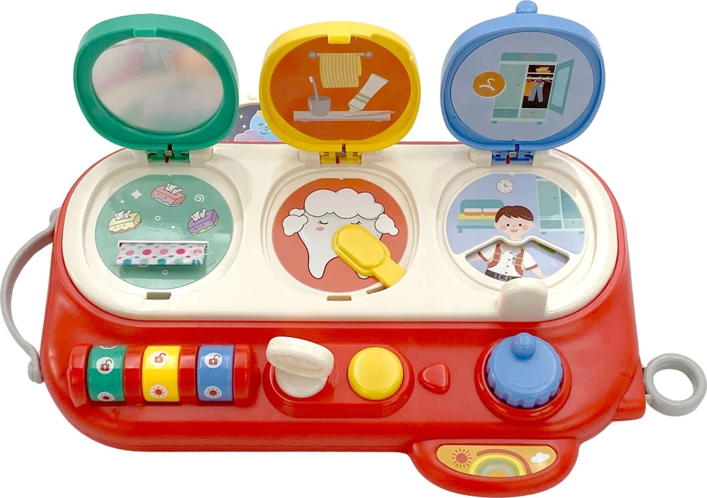 Interaktyvi manipuliacinė edukacinė žaislų lenta WOOPIE BABY