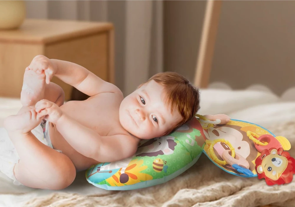 WOOPIE BABY Interaktyvi Pagalvė Gryzakas Edukacinė Pagrindinė