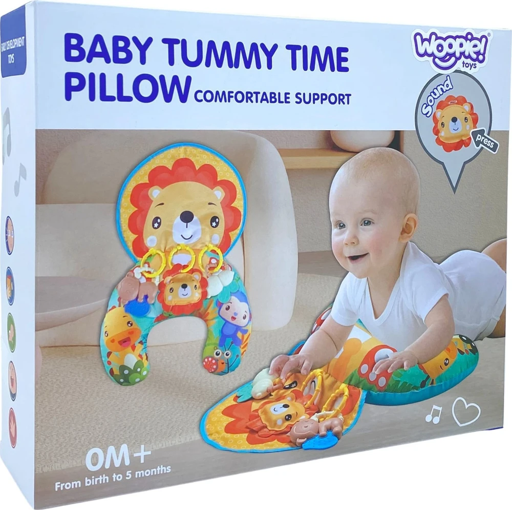 WOOPIE BABY Interaktyvi Pagalvė Gryzakas Edukacinė Pagrindinė