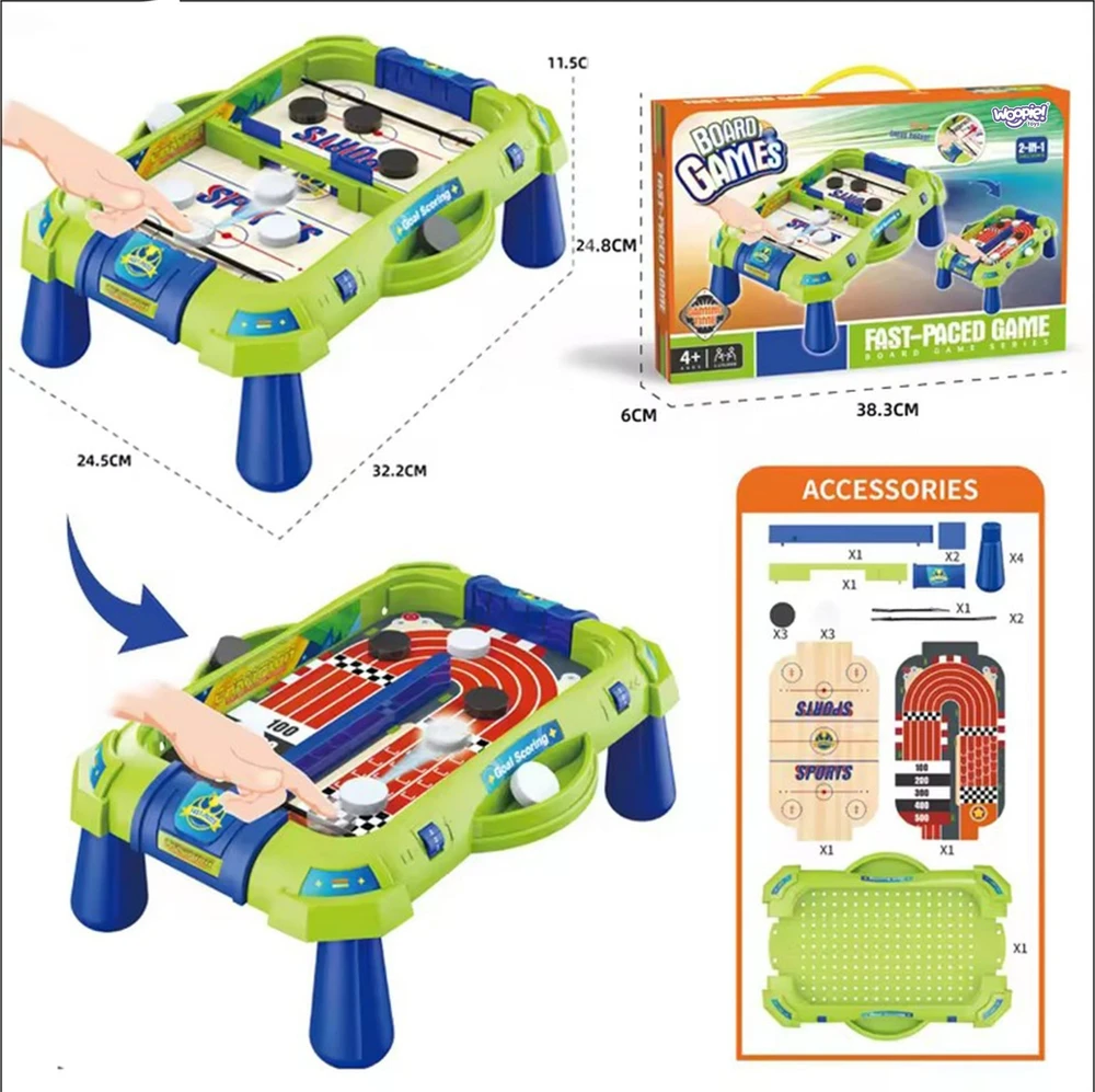Mini Ledo Ritulio Žaidimas WOOPIE 2in1