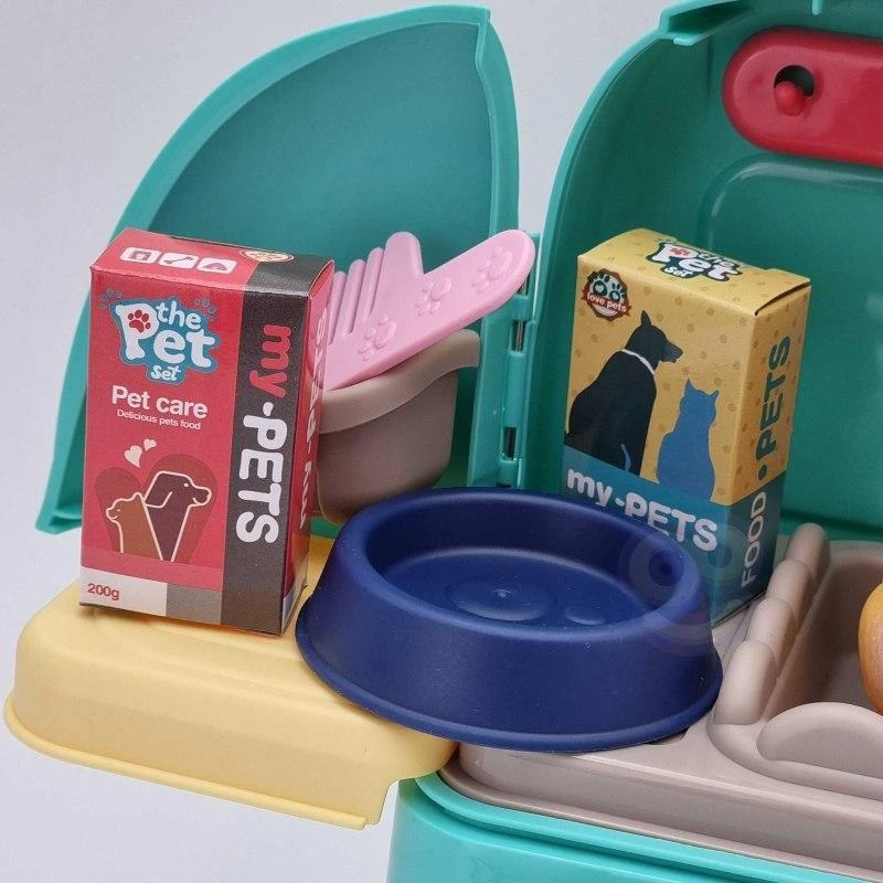 WOOPIE Katinų priežiūros rinkinys 2in1 kuprinės transportavimui
