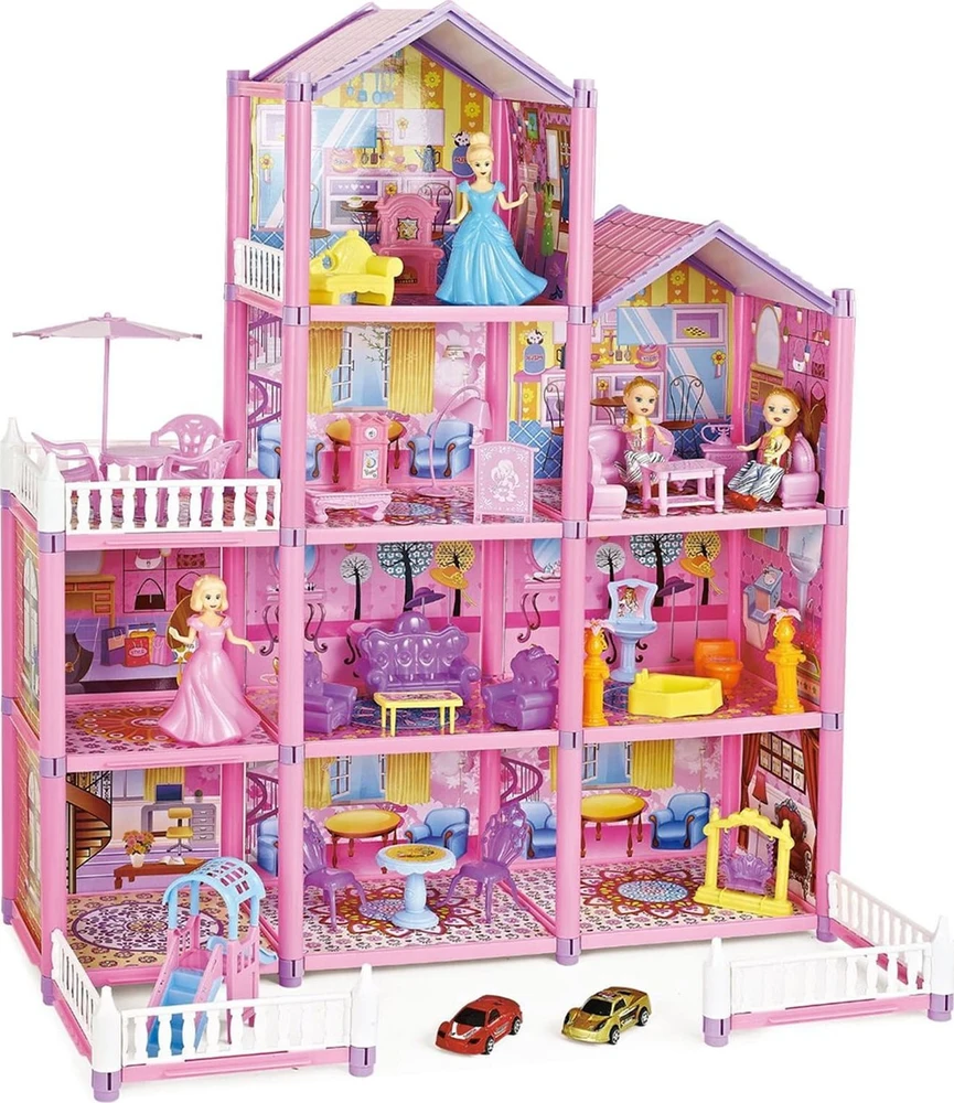 WOOPIE Lėlių namelis LOVELY HOUSE 194 el.