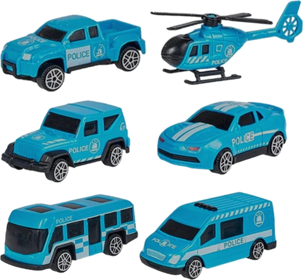 WOOPIE Žaislas Ciežarųka Policija 3in1 Mėlyna