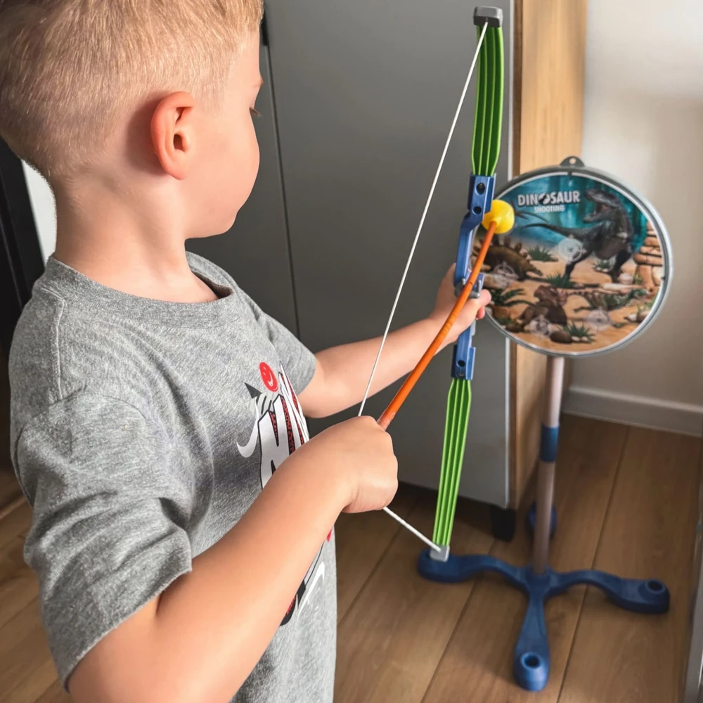 WOOPIE Vaikų Lankininko Rinkinys Dinosaurus Apdaira 32 vnt.