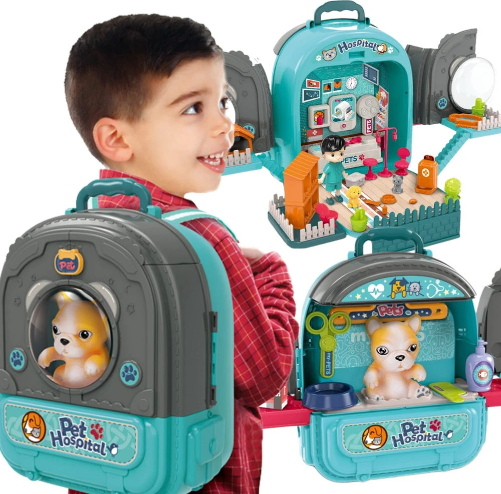 Mažojo veterinaro rinkinys 3in1 WOOPIE
