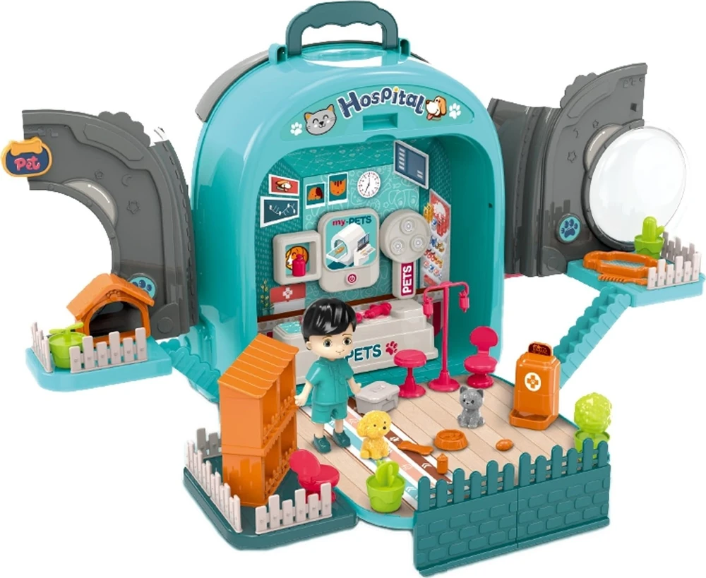 Mažojo veterinaro rinkinys 3in1 WOOPIE