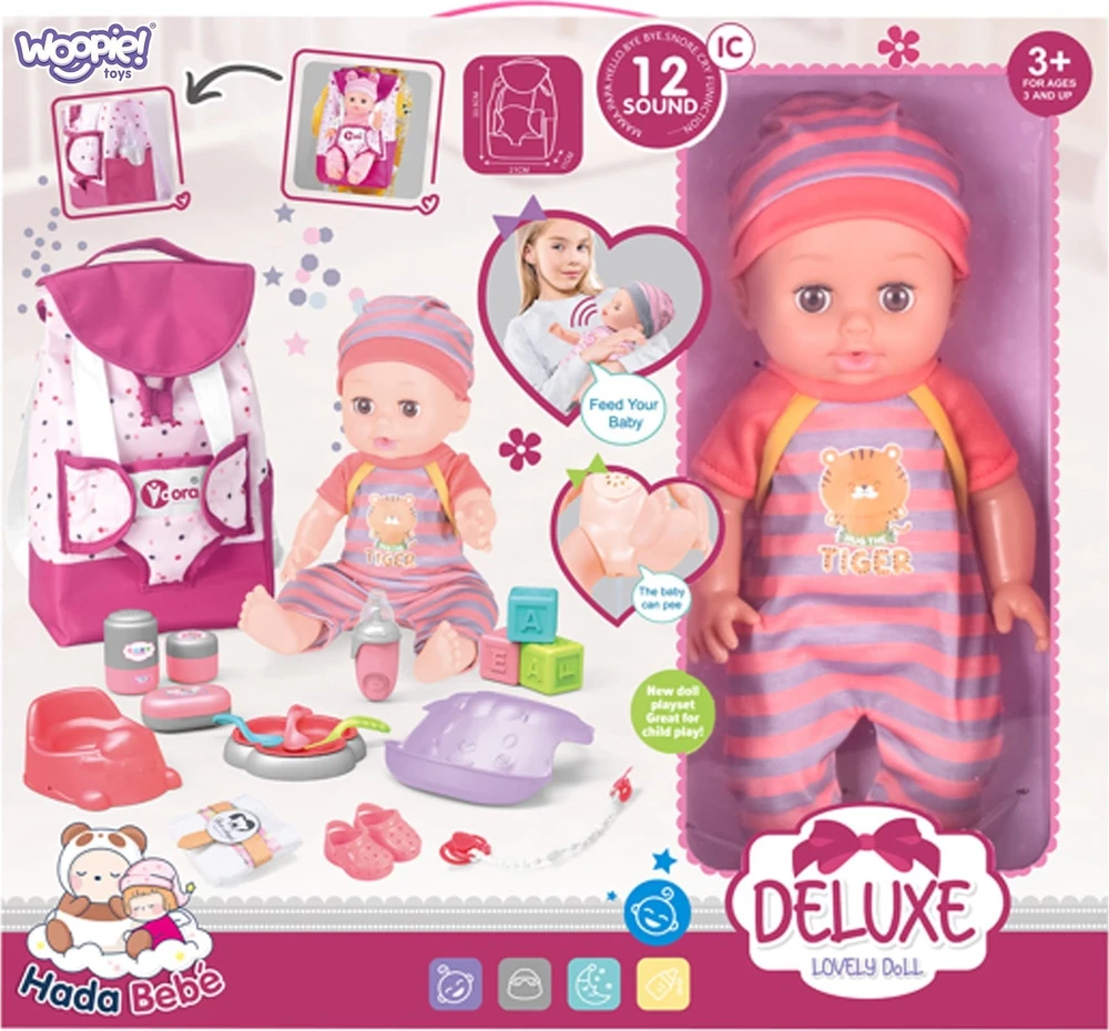 WOOPIE ROYAL lėlės rinkinys Auklė su lėlyte