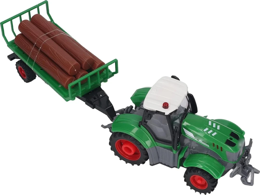 WOOPIE Traktorius su Priekaba RC - 1:24