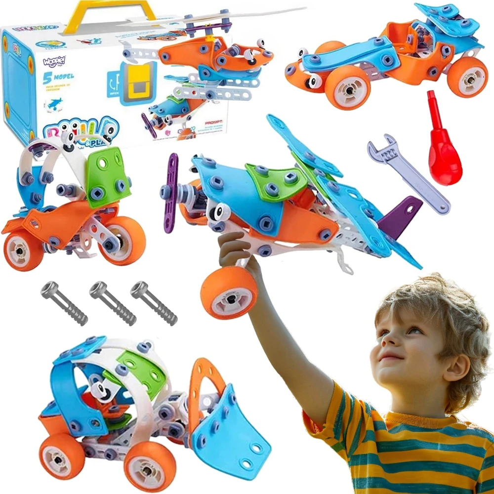 WOOPIE Konstruktorių Rinkinys 5in1 STEM