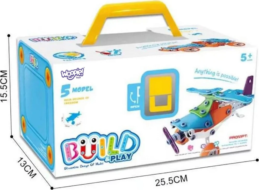 WOOPIE Konstruktorių Rinkinys 5in1 STEM