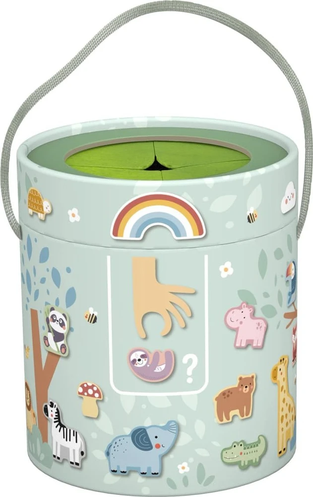 Woopie Žaidimas Mysterious Box 32 elementai Medinis