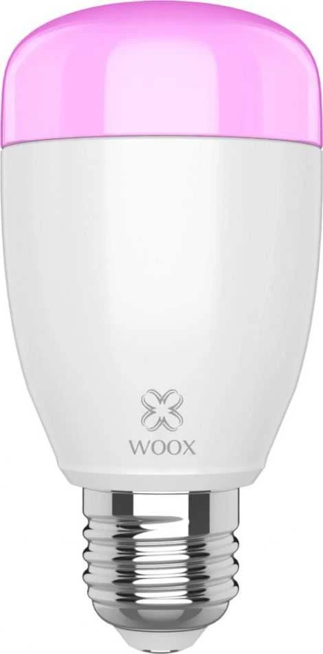 Lemputė LED E27, 230V, 6W, 500lm, 2700K - 6500K, CCT, RGB, išmanioji Wi-Fi, valdoma programėle, TUYA, WOOX