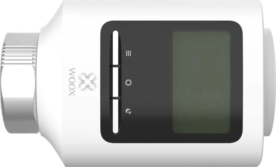 Išmanių termostatų komplektas, 2x termostatai + ZigBee - Wi-Fi stotelė, TUYA, valdomas programėle, WOOX