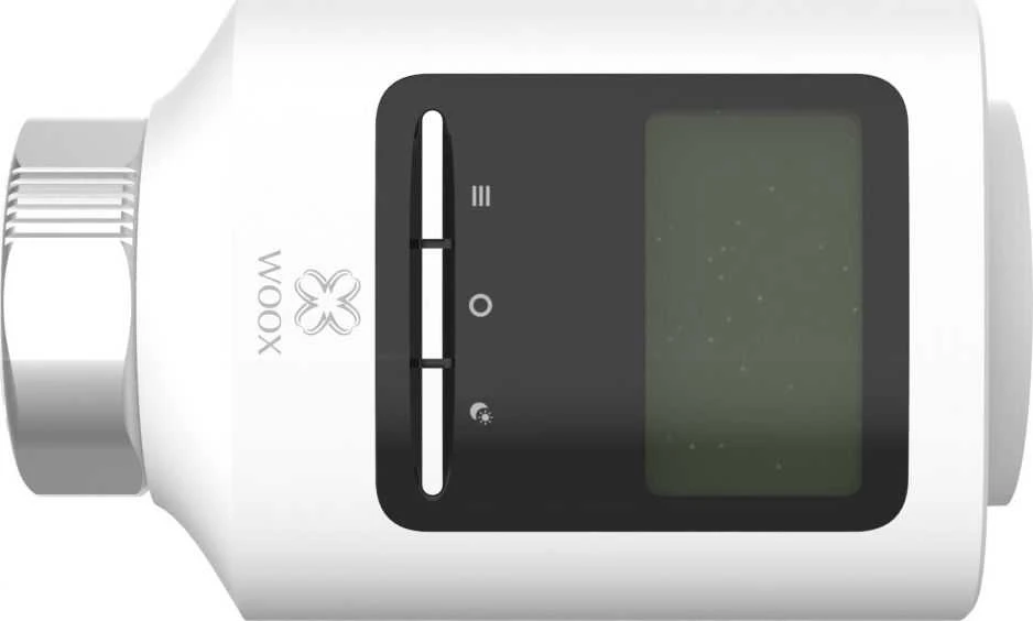 Išmanusis ZigBee TUYA termostatas radiatoriui su LCD, valdomas programėle, WOOX