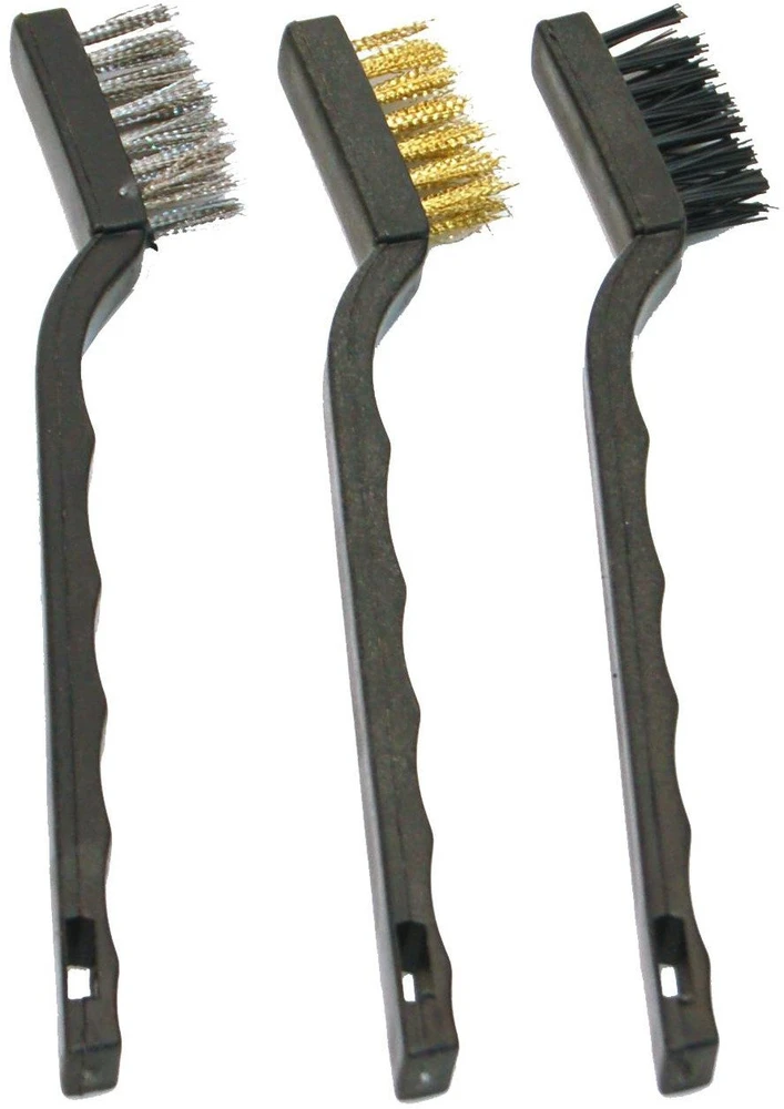 Work>It Work it by millarco® mini stålbørster stål/messing/ nylon 3 stk.